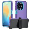 Rugged Magnetic Case for Tecno Spark 10 Pro | 360° Rotatable Stand + Anti-Slip TPU+PC | Shockproof Galaxy Cover