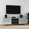 342627 vidaXL TV Cabinet Sonoma Grey 140x40,5x35 Cm Engineered Wood