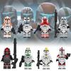 Blocks Building Mini Figures Clone Trooper Company Soldiers Heavy Gun