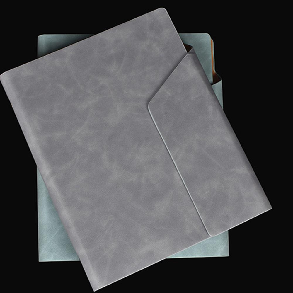 (Logo kann eingraviert werden) A5 Leder Studentennotizbuch mit Schnalle, verdicktes Tagebuch, Business Loseblattblock, Reisetagebuch, austauschbare Innenseiten