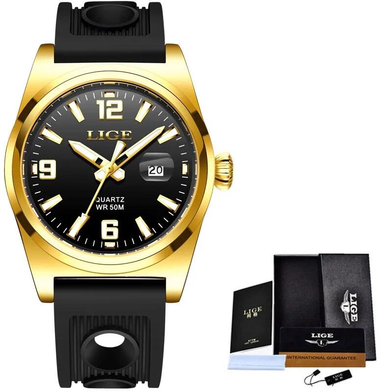 Brand Watch Men Silicone Sports Watches Men's Army Military Quartz Wristwatch Chronograph Male Clock Relogio Masculino