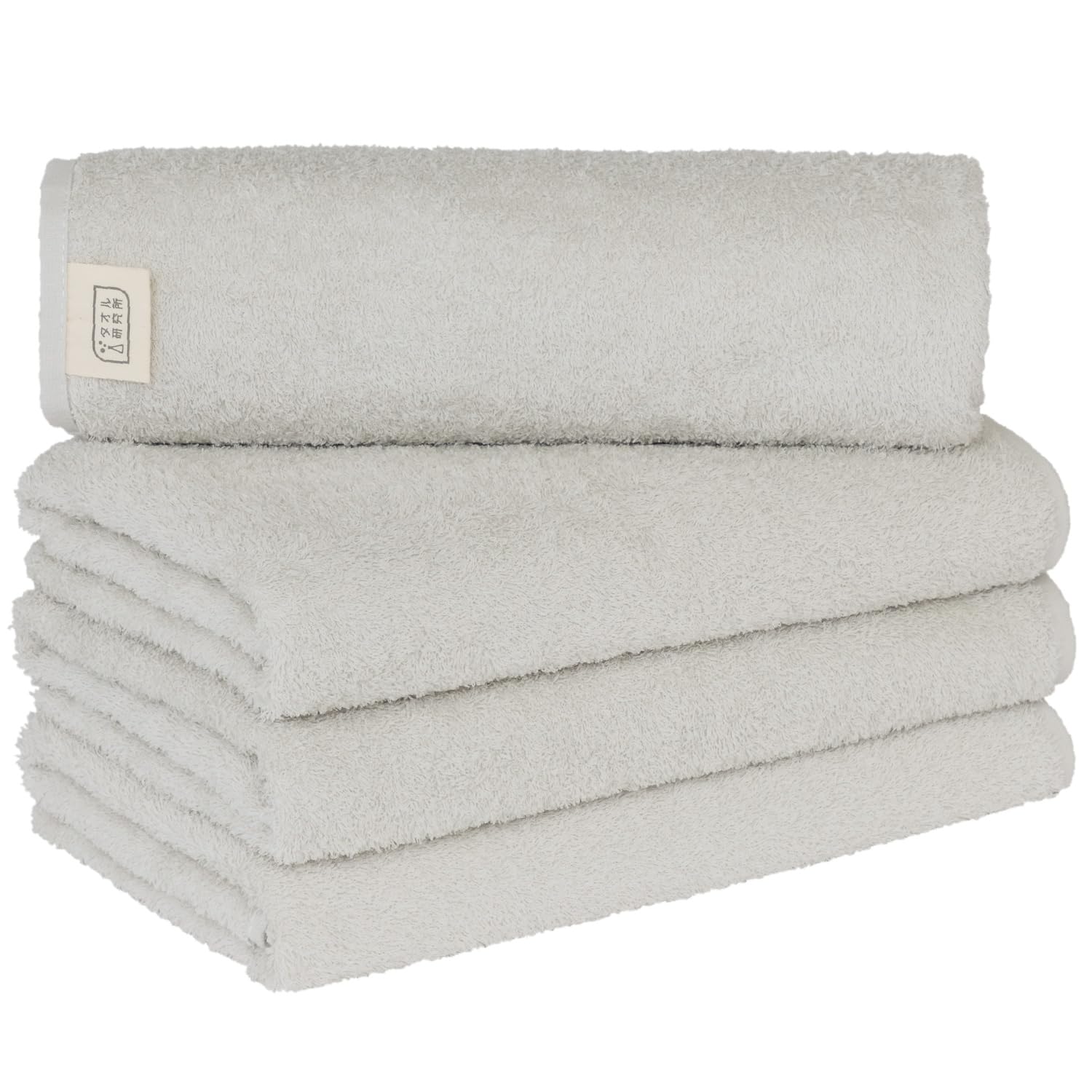 

Towel Laboratory Reason for Bath Cool Birch Set of Easy to JapanTechnology [The Lightness] #006 Towels, Gray, Color, 4, Quick-Drying, Thin, Wring,