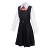 Mitaka Asa Cosplay Kostüm Mit Kleid Schwarz Rot Krawatte Socken Halloween Comic Con Übergröße Mitaka Asa Outfits