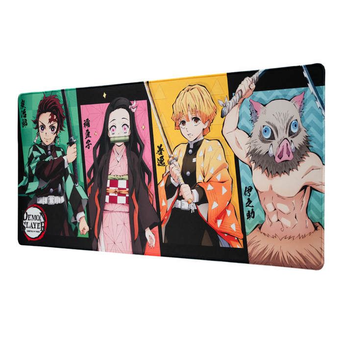 Tapis de souris XL - ERIK EDITORES - Demon Slayer - Haute densité - Imperméable - Antidérapant