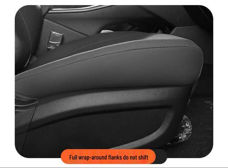 Qin PLUS DM-i All-Season Perforated Suede Leather Car Seat Cushion
