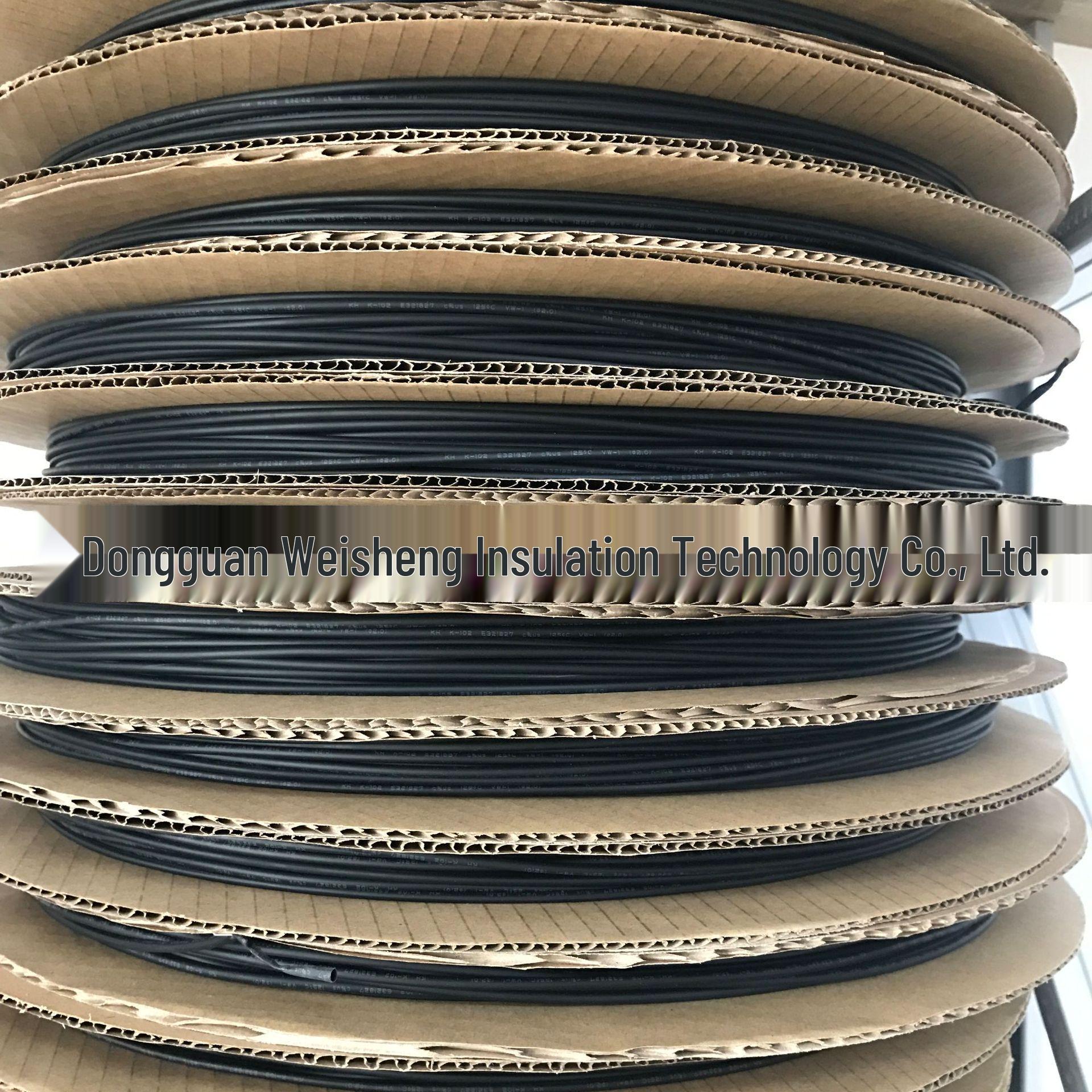 

Black PE Heat Shrink Insulating Sleeve 1mm (200m/roll)