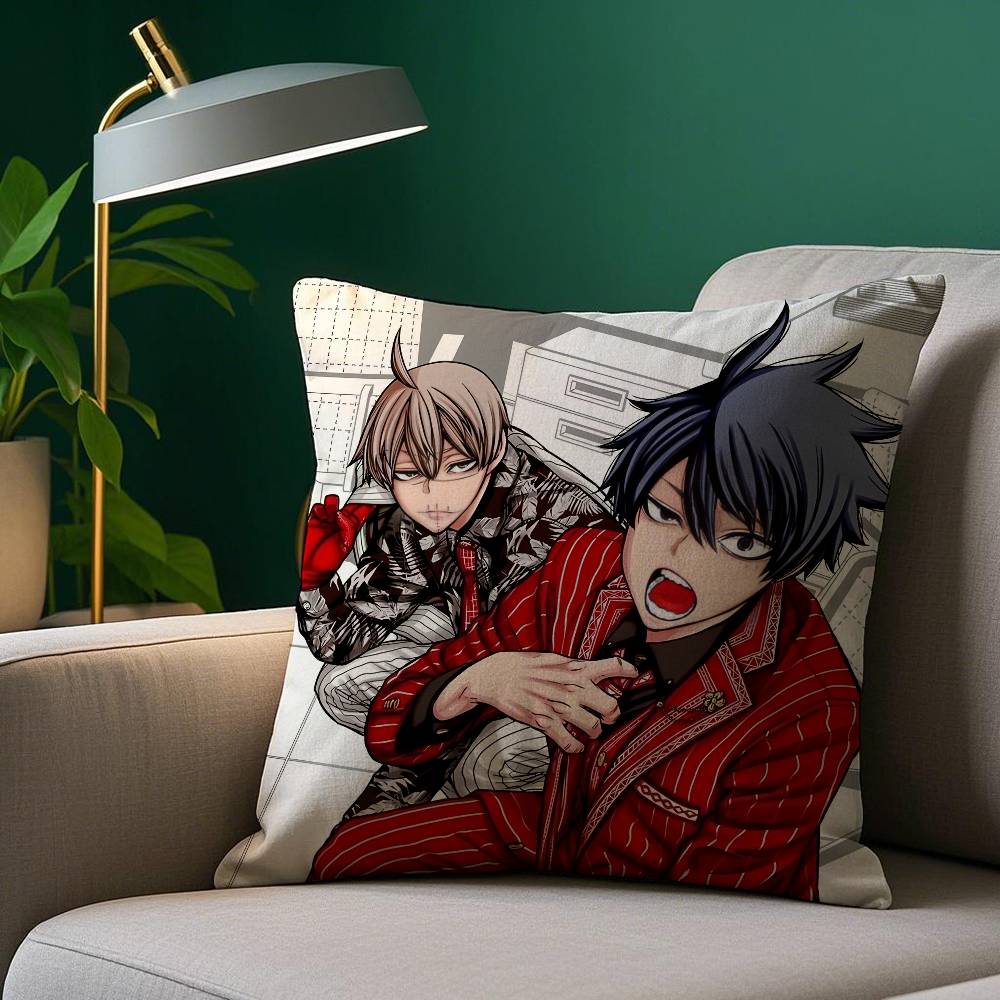 Anime T-Tougen A-Anki Pillow Case Cozy Plush Pillow Cover Double Side Printed – Home Gift for Bedroom Decor