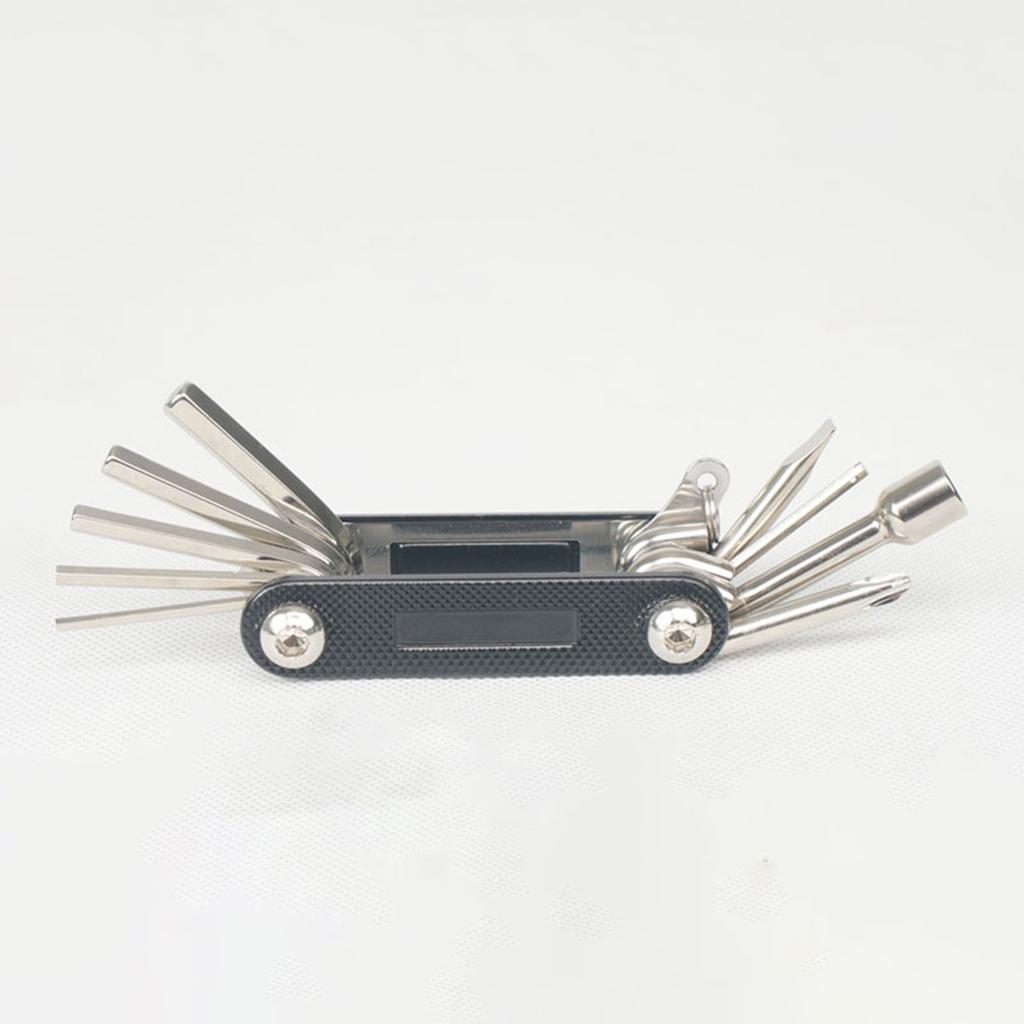 Metal Foldable Drum Wrench Tuning Key Multifunctional Drum Tuner Tool Drum Kit Maintenance Percussion Adjustment Tool