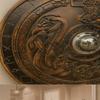 Wooden Viking Shield Wall Hanging Handcrafted Norse Decor, Perfect Gift or Cosplay Prop
