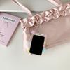 Star Print Photo Card Case with Keychain Clip 3Inch Photo Protectors Waterproof Acrylic Card Covers for Badges Photos