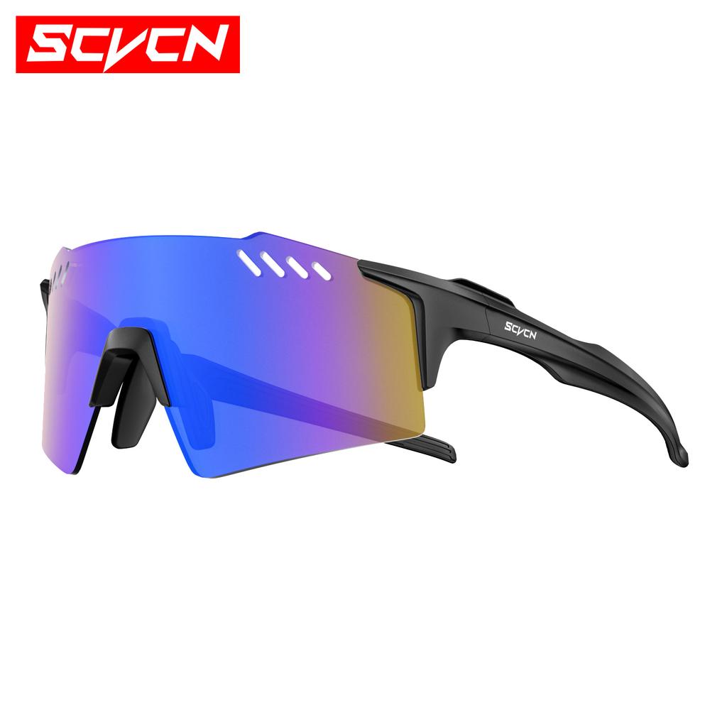 SCVCN Neue Fahrrad-Sonnenbrillen für den Außenbereich, Fahrradbrille für Männer und Frauen, MTB, Rennrad, Sport, Bergsteigen, UV400, Wanderbrille