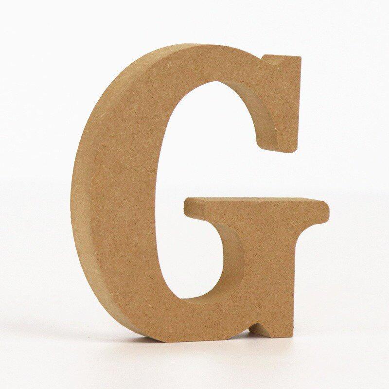 Freestanding DIY Wooden Letters & Numbers: Home, Wedding, and Photography Decor