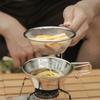 Strainer Cooking Utensils Outdoor Camping Net Bowl Strainer Outdoor Tableware Strainer Strainer Net