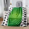 Soccer Ball Field Football Goal Throw Blanket Soft Flannel Blankets Bed Sofa Cover Bedspread Home Decor Christmas Birthday Gifts