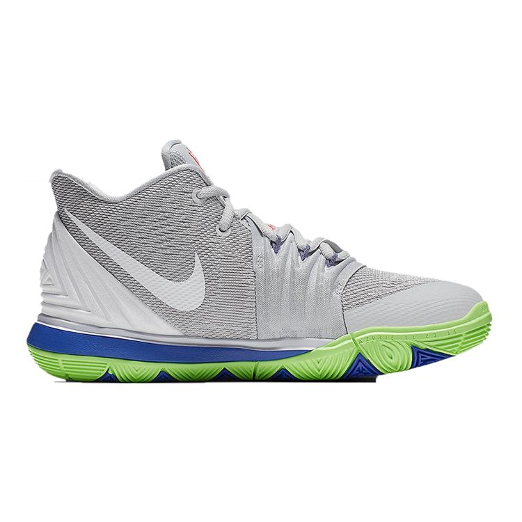 Nike Kyrie 5 Wolf Grey Lime Blast GS AQ2456-099