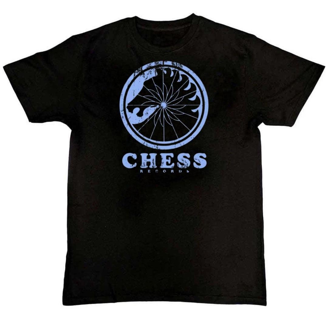 Throwbackmax Chess Record Label Graphic Print T-Shirt S-4XL M