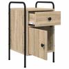 Nightstand Sonoma Oak 35 X 36.5 X 61 Cm Engineered Wood