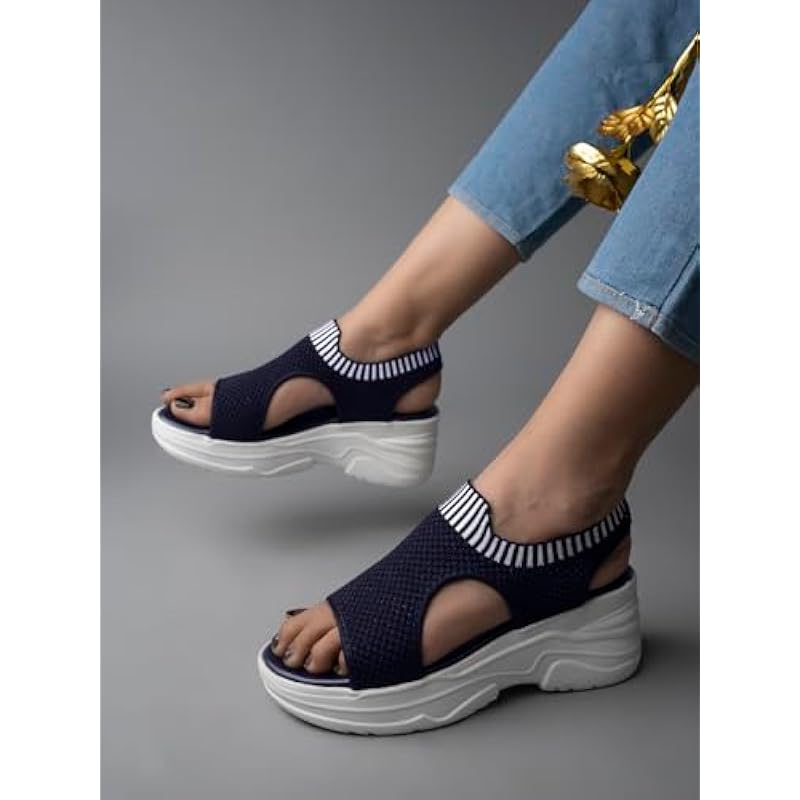 Shoetopia Girls War Blue Sandal - 7 Uk (Girls-War-Blue) 7 UK синий