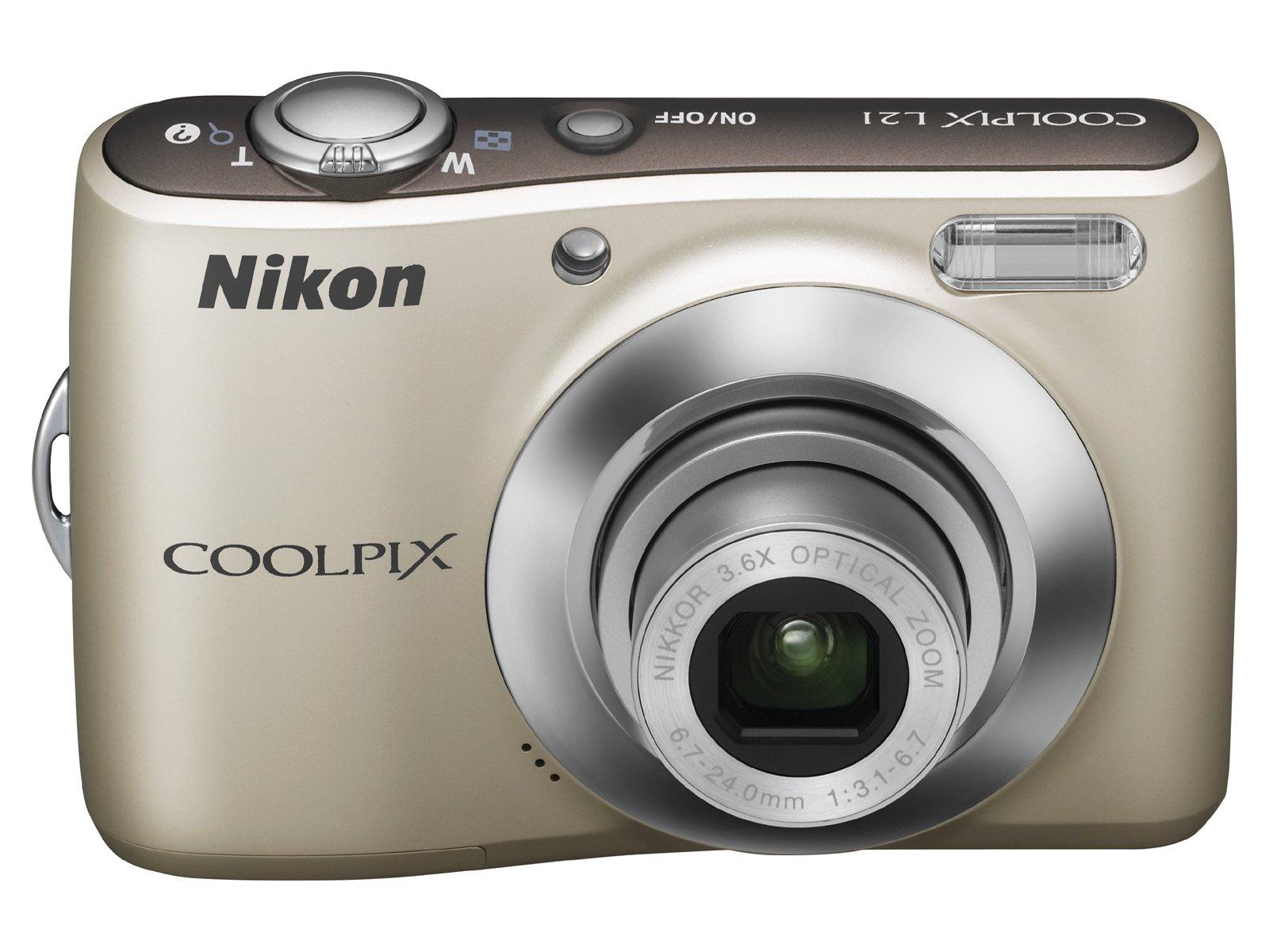 

Цифровий фотоапарат Nikon COOLPIX L21 Silver срібний