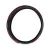 38CM Steering Wheel Cover Carbon     Elastic Handle Sleeve Non Slip Steering Wheel Cover for Car