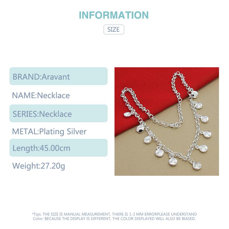 Rund choker halskjede for kvinner kortkjede halskjeder bryllup forlovelse 925 sølv smykker