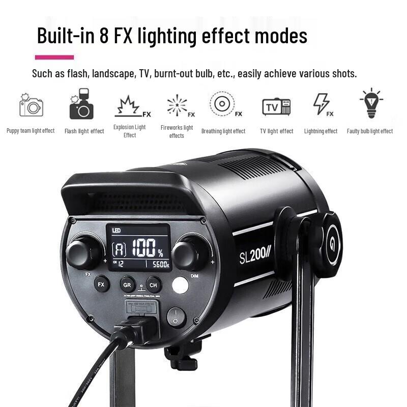 Godox SL200W III LED Video Light Kit