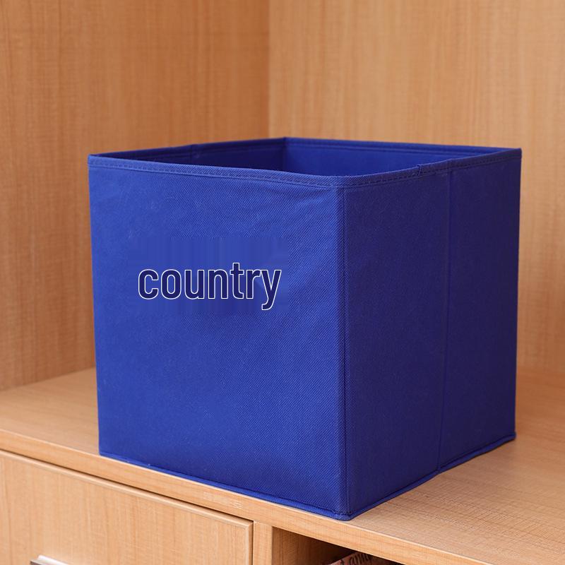 Foldable Non-Woven Storage Box for Wardrobes & Desktops