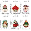 Coral Fleece Children's Small Towels Absorbent Christmas Tree Towel Cleaning Cloth  Christmas Gift