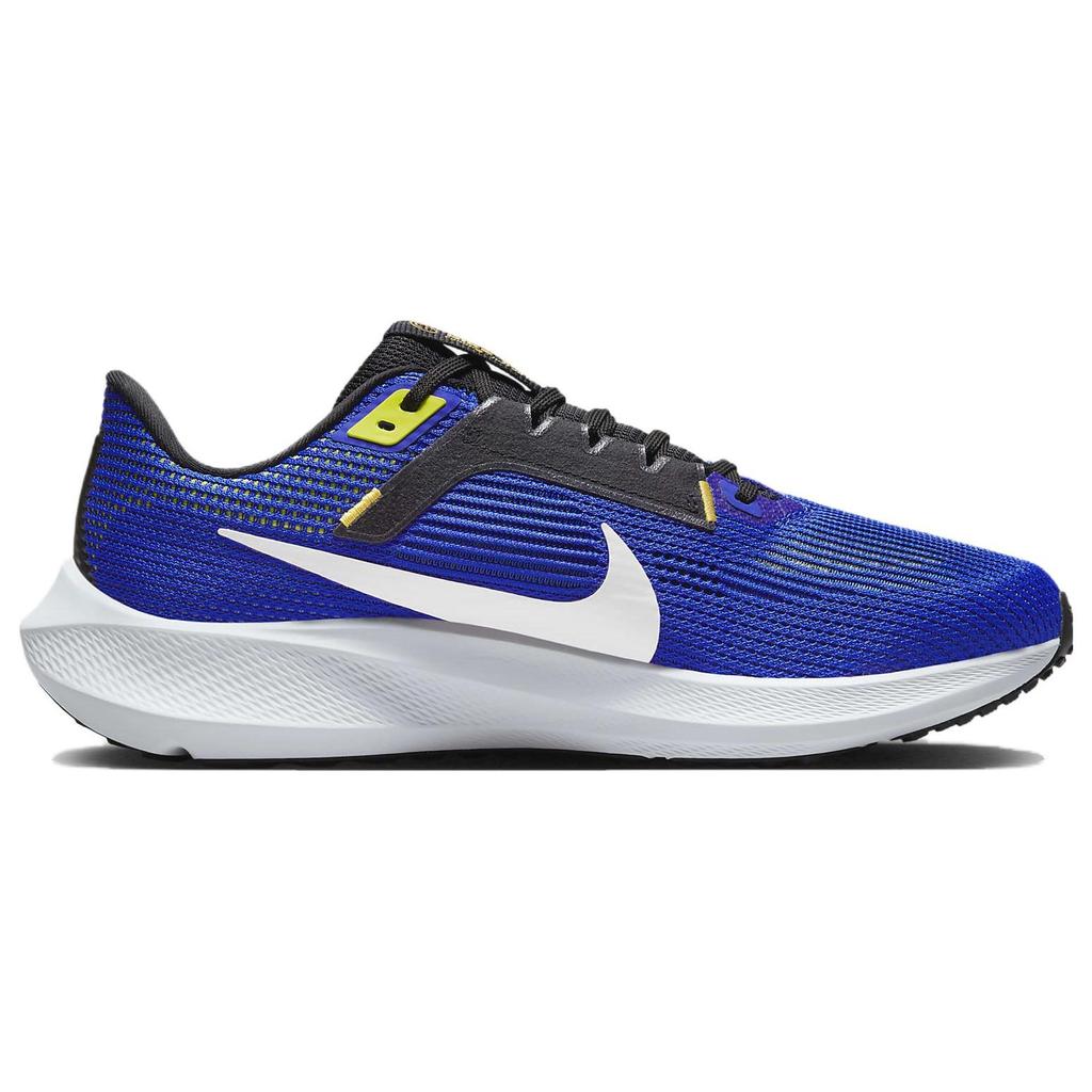 Nike Air Zoom Pegasus 40 Wide Racer Blue Men Sneakers Black Sundial White DV7480-401