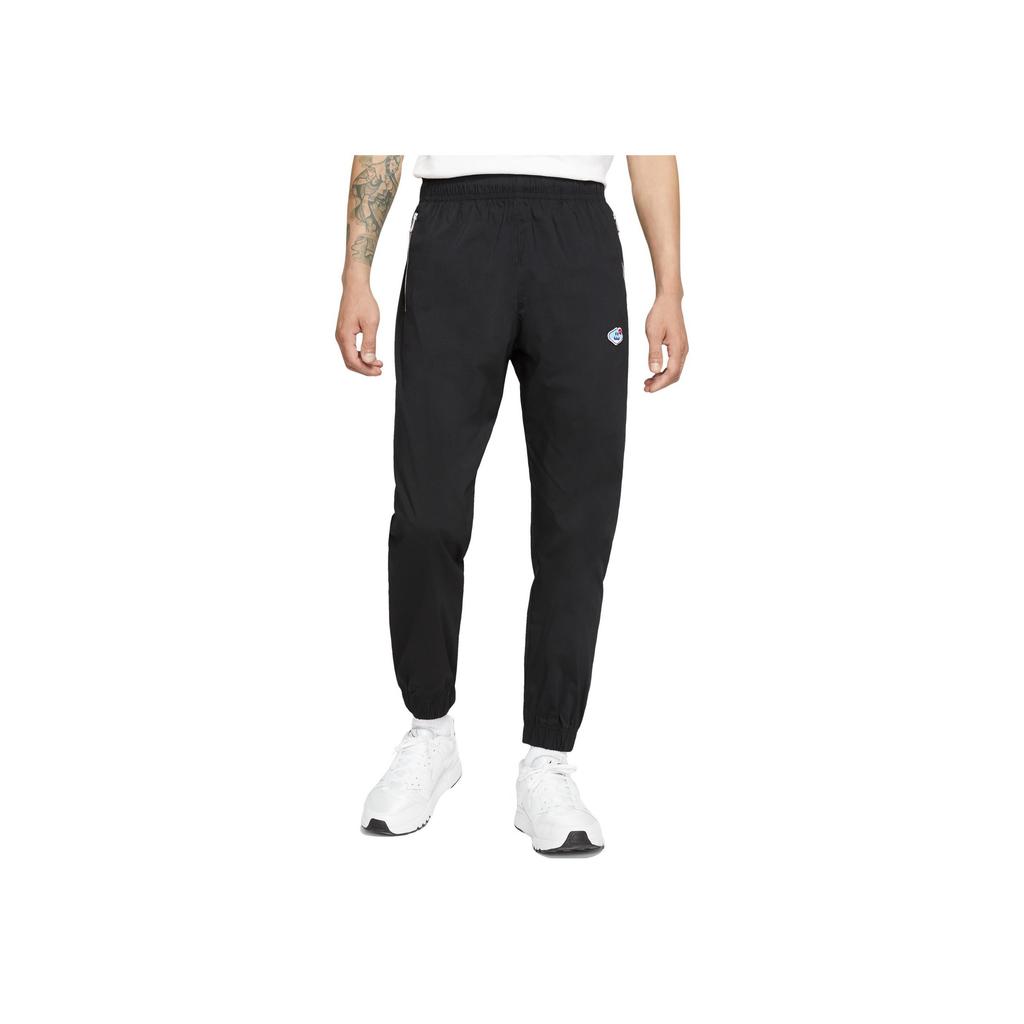 Nike Sportswear Solid Loose Woven Casual Pants Men bottoms Black DA8748-010