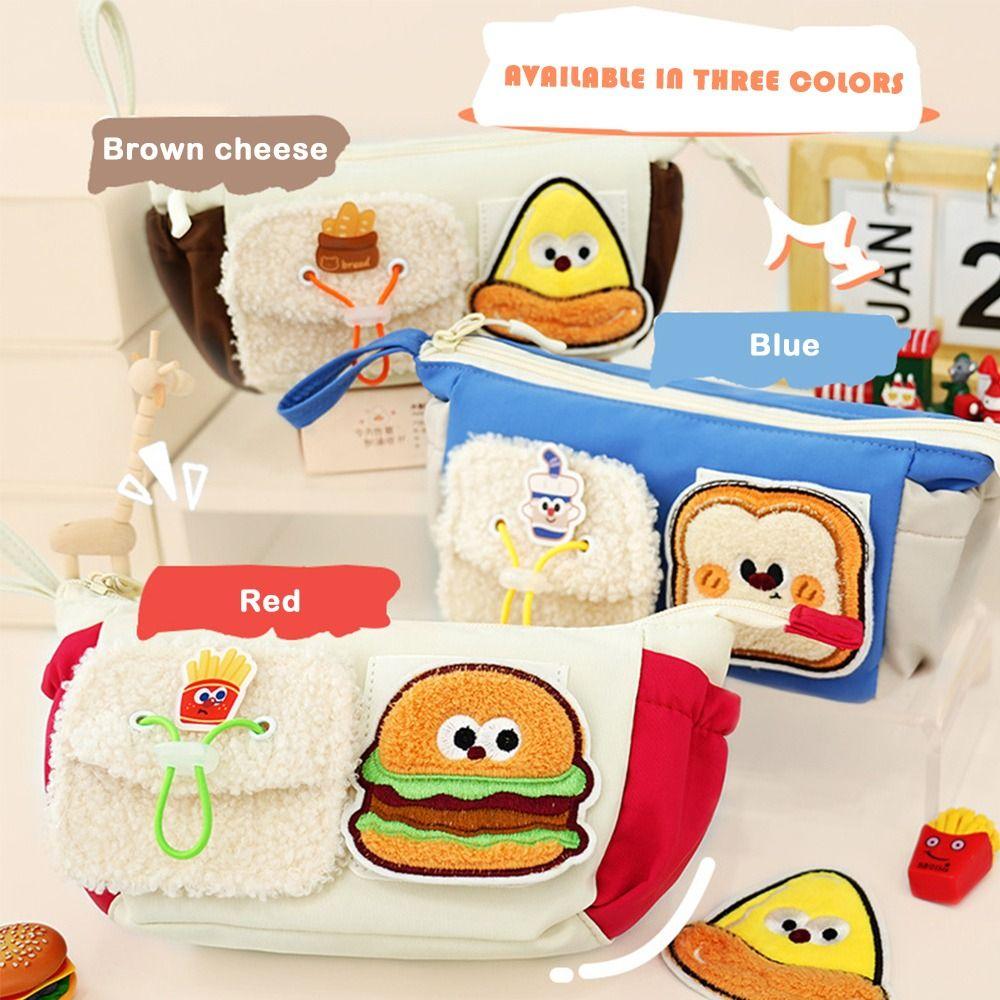 5-layer Pencil Case Zipper Stationery Bag New Pen Bag  Students