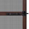 Swivel Insect Screen In Brown and Black 120 X 240 Cm