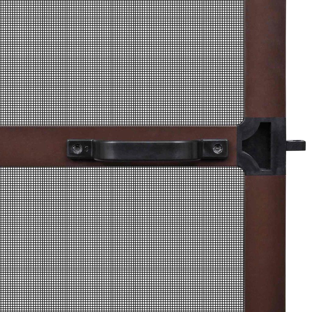 Swivel Insect Screen In Brown and Black 120 X 240 Cm
