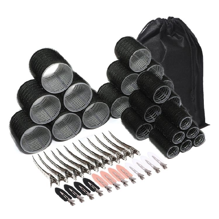 6 Stück Haarroller-Sets Lockenwickler-Set mit großem Haarclip Haarstyling-Zubehör für mühelos hitzelose Lockenfrisur