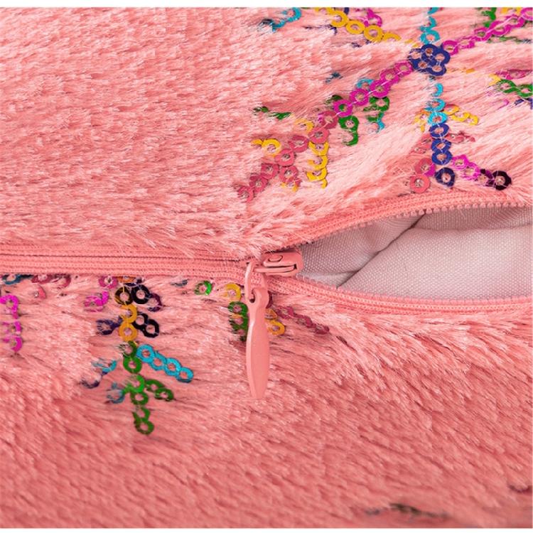 Plush Snowflake Pillowcase Christmas Decoration Cushion Cover Pillow Covers Home