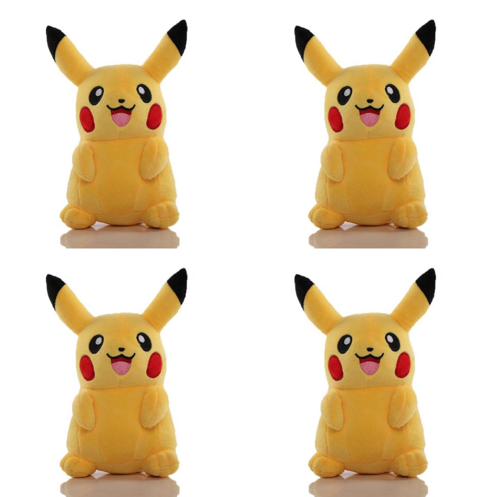 1-10pc POKEMON Original Plush Toy Gengar Pikachu Kawaii Charizard Genuine Plush Doll Soft Cute Cartoon Piplup Playthings for Kids Gift