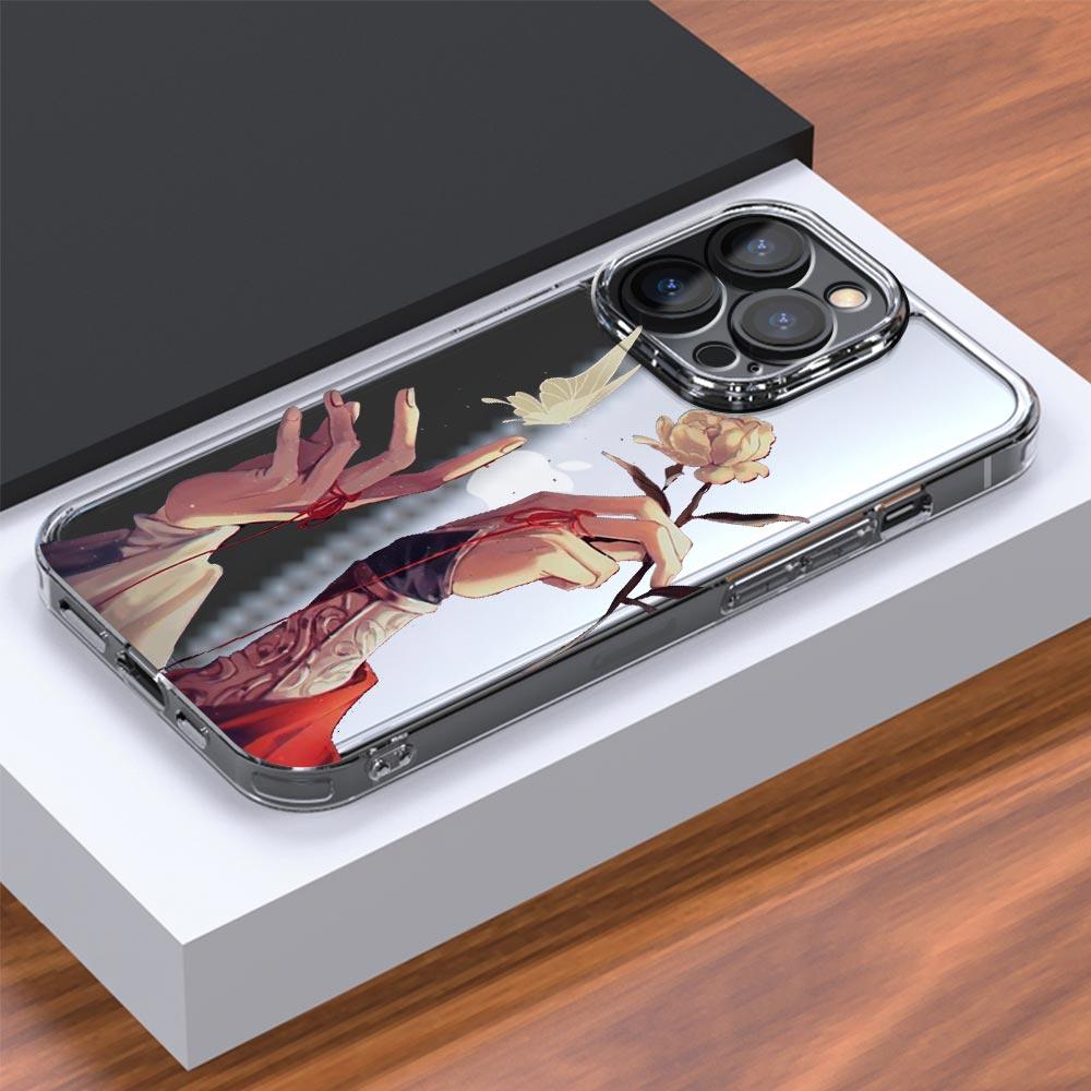 

Heaven Official s Blessing For iPhone 15 14 13 11 12 Pro Max X XR XS Phone Case For iPhone 15 14 7 8 Plus SE Clear Soft Cover iPhone XR