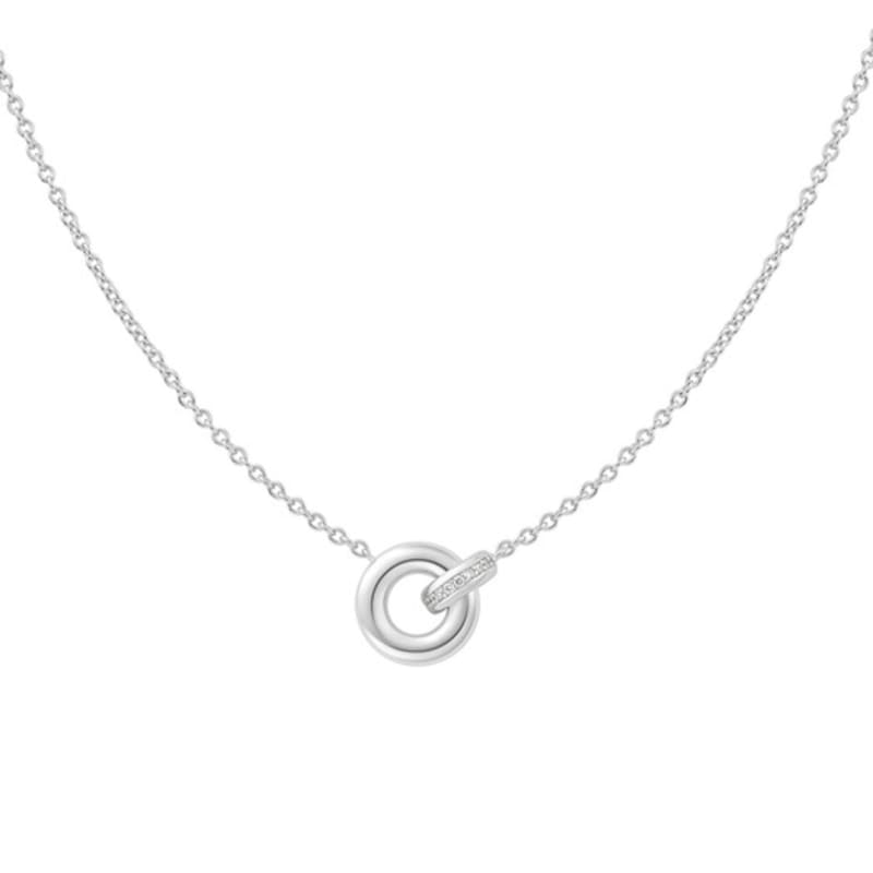 

ANIA HAIE Silver Linked 925 Silver Necklace N062-02H single type
