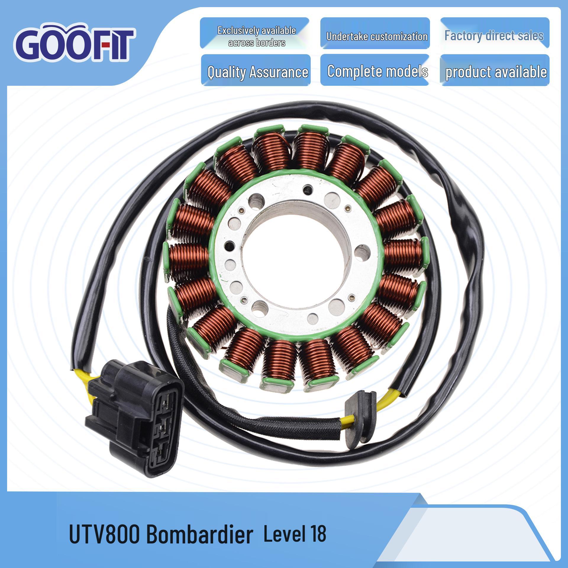 Bombardier UTV 800 Ignition Stator Coil Adapter - 18-Wire Accessory 2 Cylinder