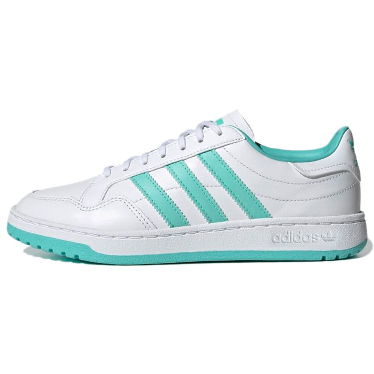Adidas Originals Team Court Casual Comfortable Durable Low-Top Sneakers Women Sneakers White Blue FY2723 36