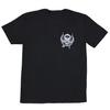 Men's Motorhead British Warpig & Logo (Back Print) Slim Fit T-shirt Small Black