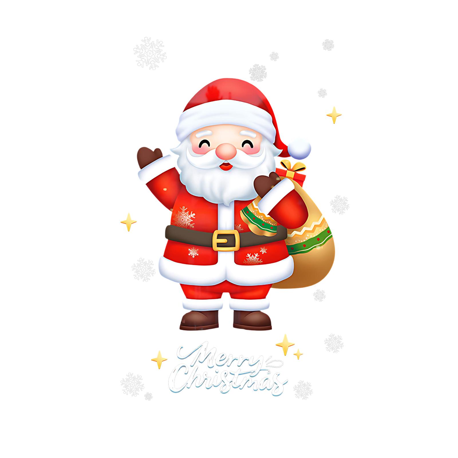 

Christmas Window Stickers Decorations Perfect For Decorating Window One Size