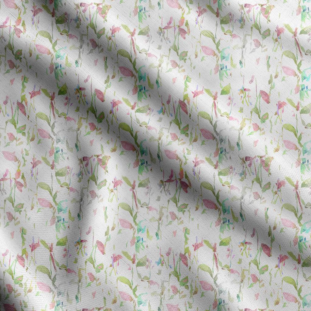 Soimoi Imprimare cu frunze, bumbac Cambric, țesătură de matlasare vândută pe oarde 42 inch lățime, țesătură de bumbac de greutate medie,