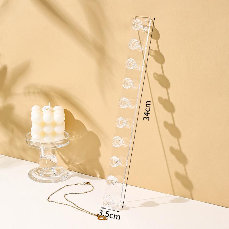 

Акриловый зеркальный шкафчик для украшений и стойка для хранения ожерелий