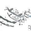 BMW 7 Series G70 Front Bumper Reinforcement 51119463993/51119463994