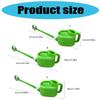 Multipurpose Outdoor Watering Container Adjustable Flows Spout Removable Sprayer Nozzle Comfort Handle For Balcony Plant