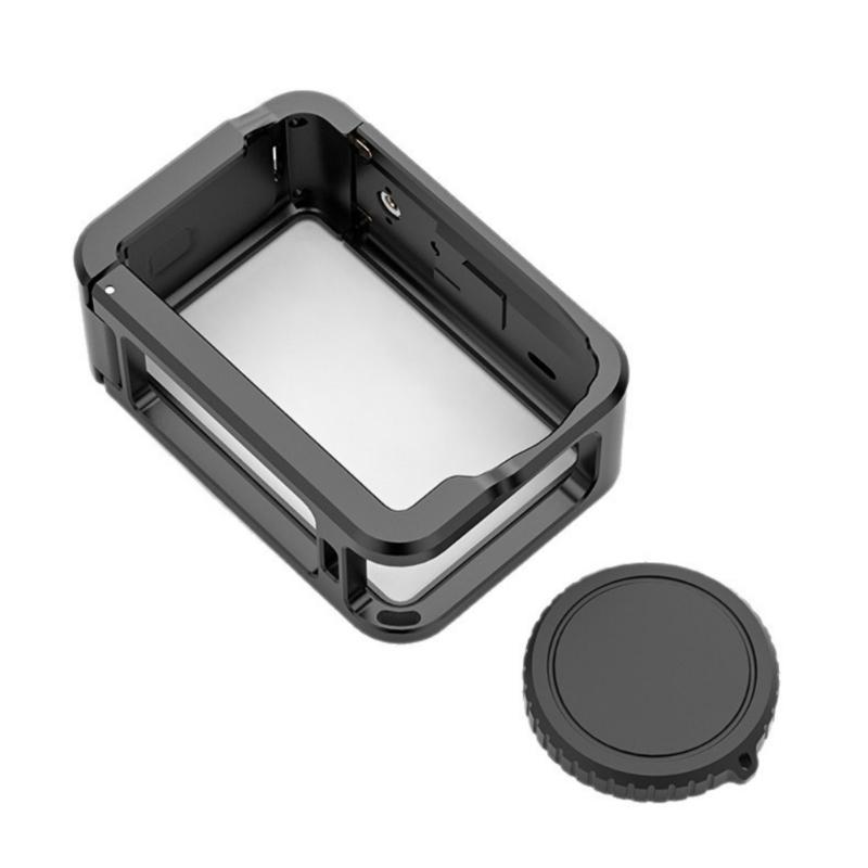 

Protective Camera Cage Metal Housing For Action 6 Camera Frame With Silicone Lens Cover Support Vertical Horizontal Mode 1