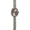 Authentic Jingwei Oval Vintage Women's Quartz Watch with Retro Roman Alloy Bracelet