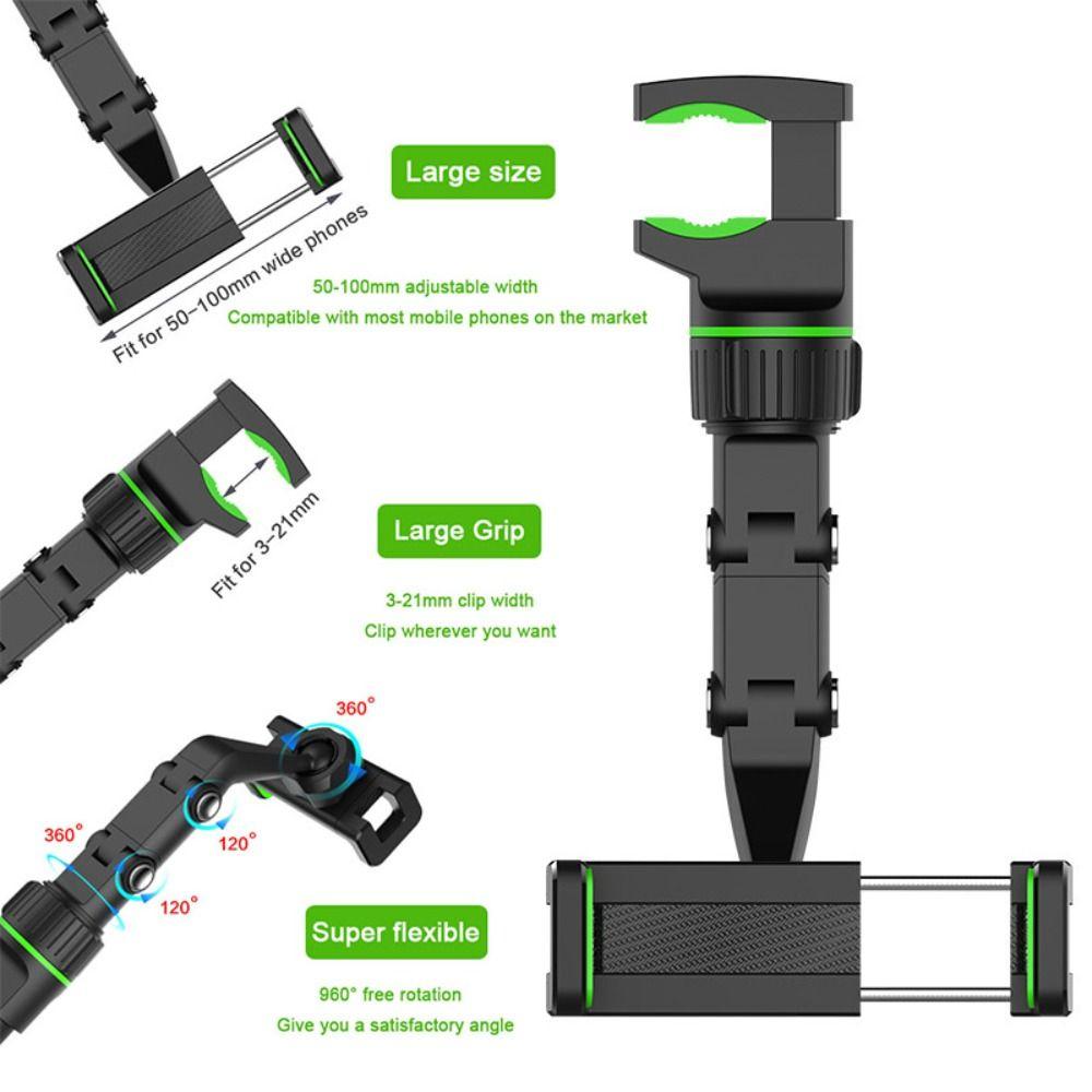 Bracket Mobile Phone Mount Rearview Mirror Phone Holder Driving Recorder Bracket Car Phone Holder