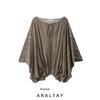 Araltay New Arrival Fashion Style Women's Clothing Fashion All-Match Casual Minimalist Fluffy Jacquard Tops 8247011